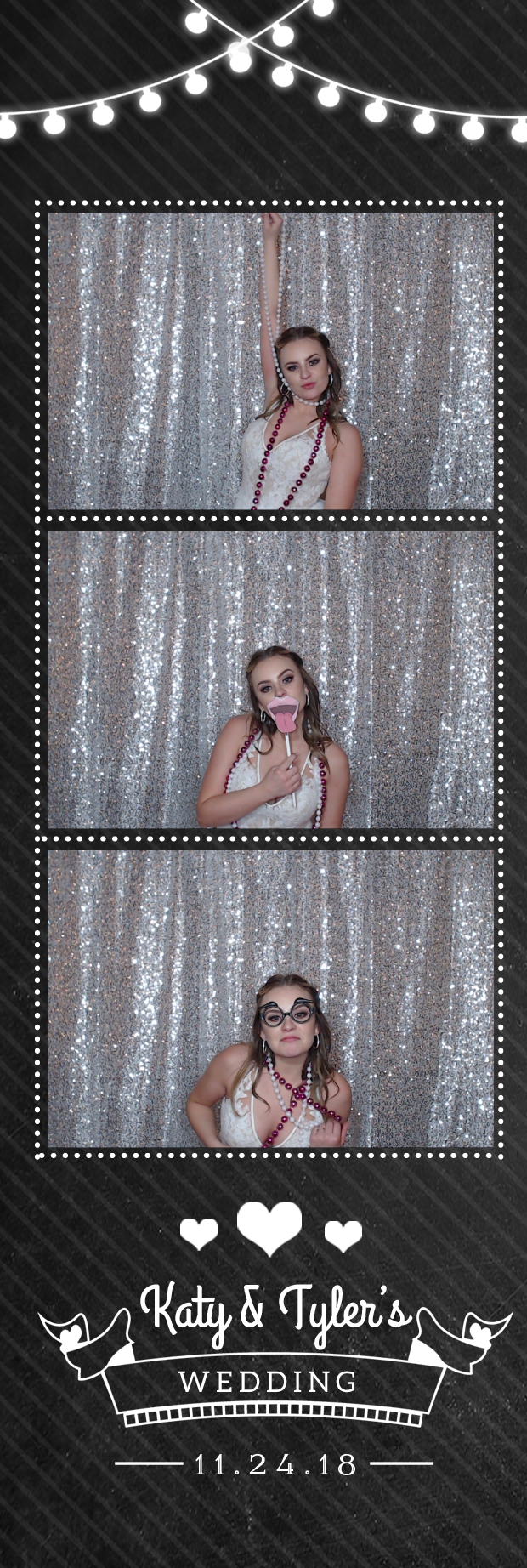 Katy and Tyler's wedding  | View more photos from the event at gallery.photoboothbillings.com/u/PhotoBoothBillings/Katy-and-Tylers-wedding